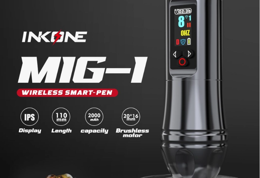 INKONE MIG-1 TATTOO WIRELESS MACHINE
