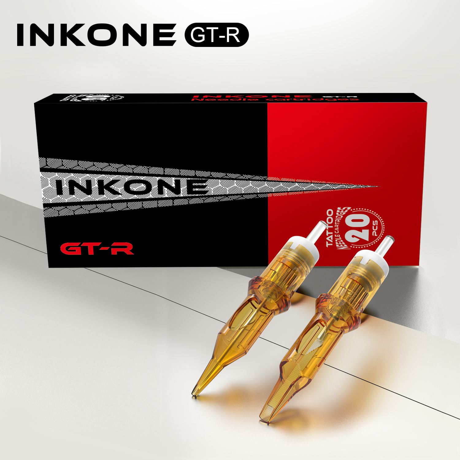 tattoo machine with paints and needles